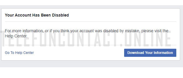 Cont de Facebook Anulat