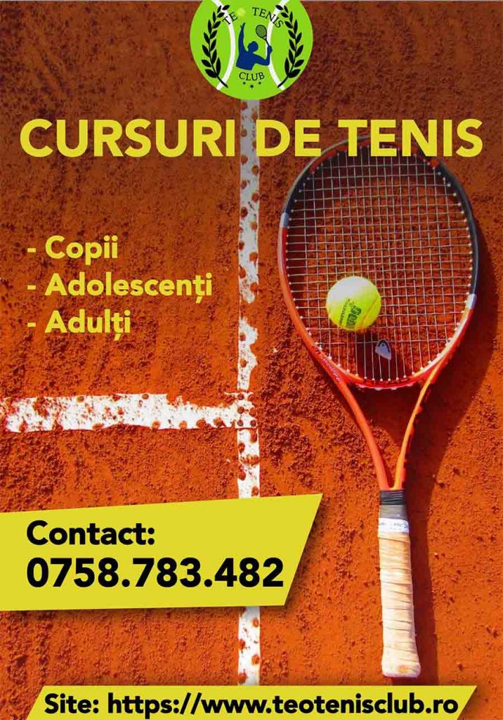 Antrenor de tenis Iasi copii, adolescenti si adulti
