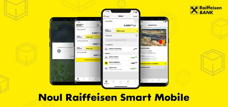Probleme aplicatia Raiffeisen Smart Mobile - Eroare